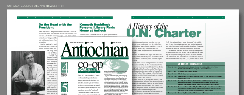 The Antiochian: Antioch College Alumni Newsletter